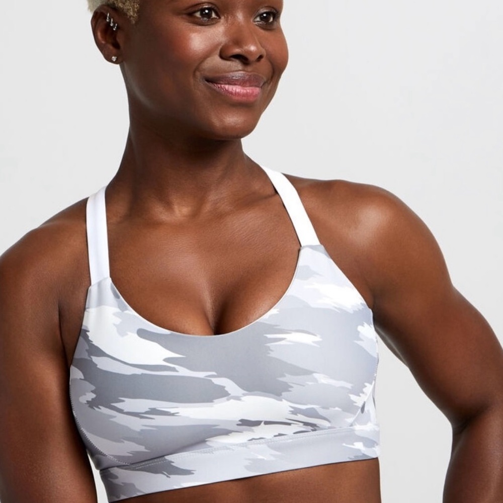 Soul By Soulcycle Brushed Camo Podium Sports Bra Size Small